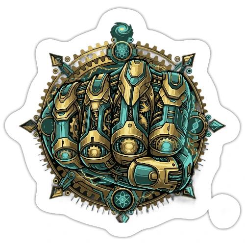 Cyberpunk Power Robot Hand - Sticker