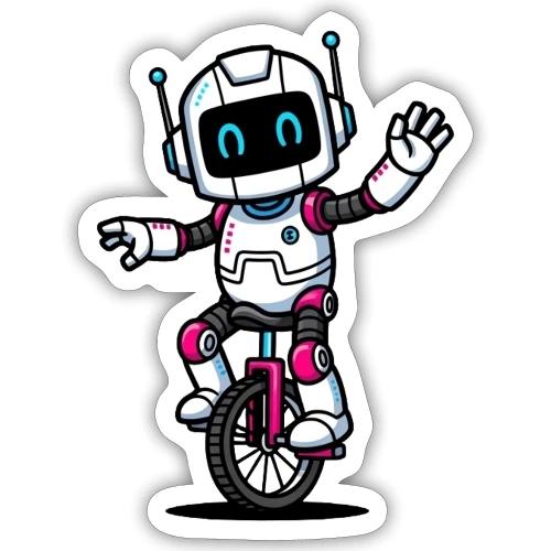 Futuristic Robot - Sticker