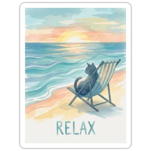 Relaxing Water - Sticker
