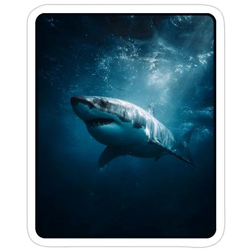 Great White Shark Ocean Design - Sticker