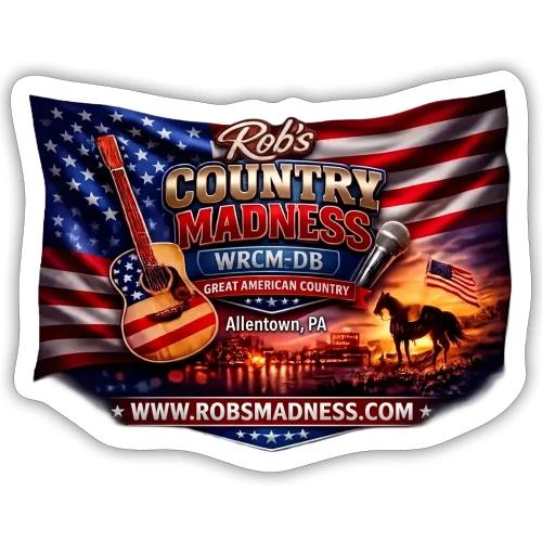 Rob's Country Madness WRCM-DB - Sticker