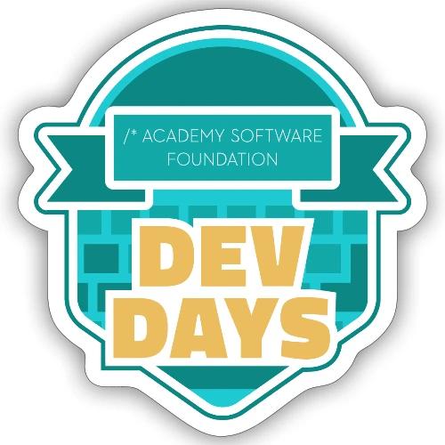 ASWF Dev Days - Sticker