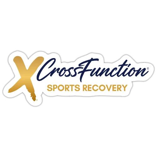 XF Sports Recovery- Dark Logo (front only) - Sticker
