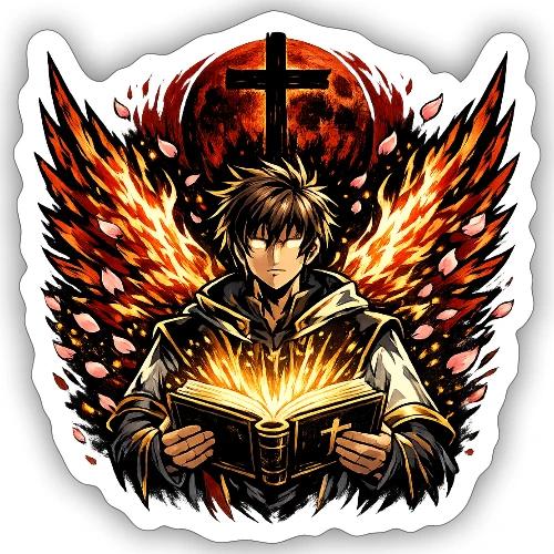 The Last Disciple Anime Faith Tee - Sticker