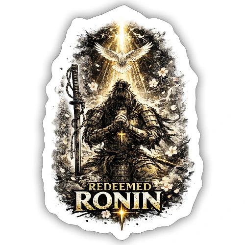 The Armor of God Warrior - Sticker