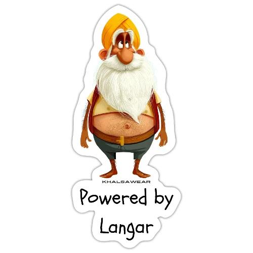 Powered by Langar - Sticker