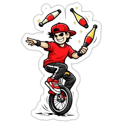 Cool Juggler Uni - Sticker