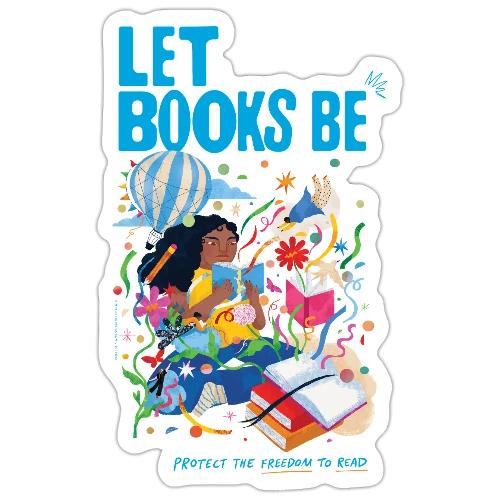 Let Books Be by LoveIs Wise - Sticker