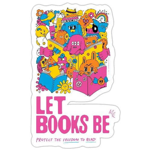 Let Books Be by Hyesu Lee - Sticker