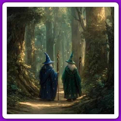 Wizards Walk - Sticker