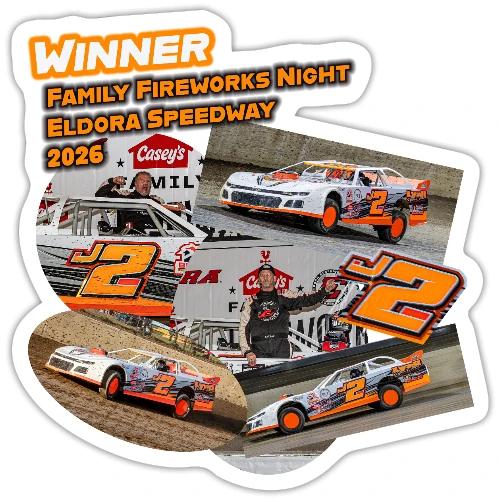 Rob Trent Eldora Speedway FFN#1 Design 1 - Sticker