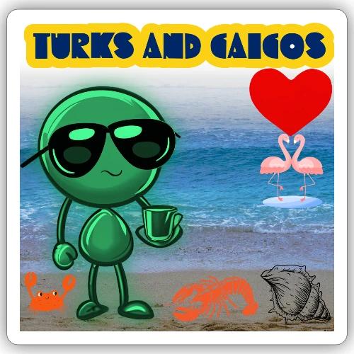Smoon City_Turks and Caicos - Sticker