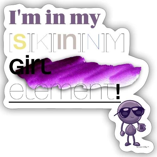 Smoon City_Skinny Girl element - Sticker