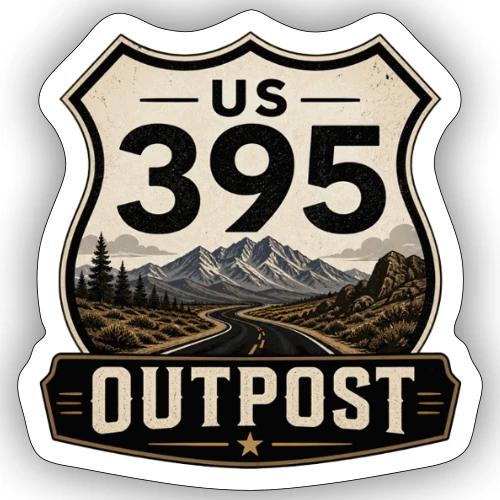 395 Outpost Shield - Sticker