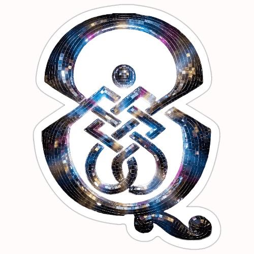 Q disco - Sticker