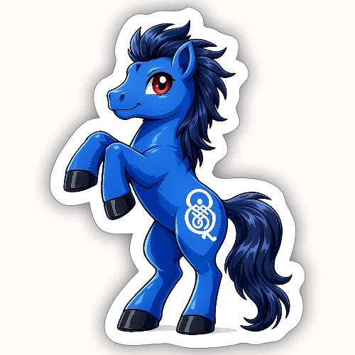 My first blucifer - Sticker