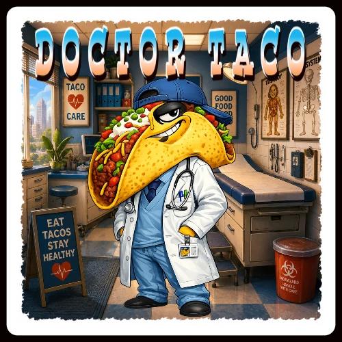 Doctor Taco - Sticker