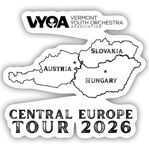 Central Europe Tour 2026 - Sticker