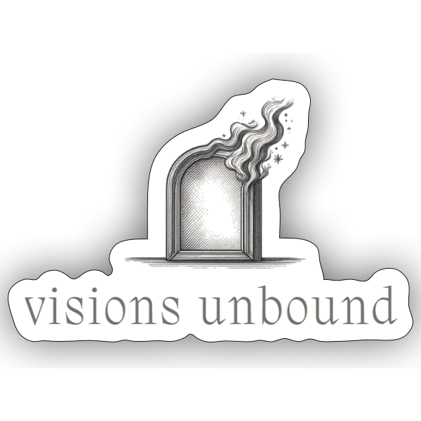 Visions Unbound Signature Logo - Sticker