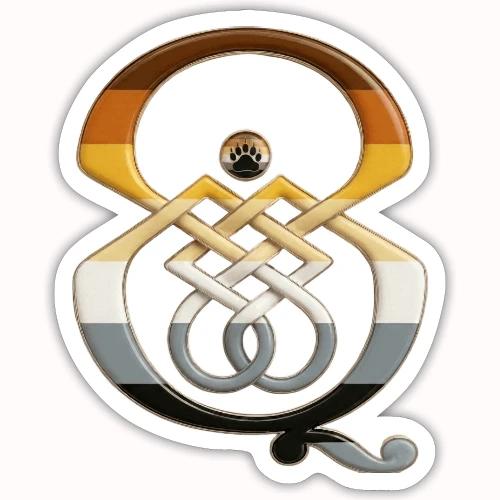 bear pride - Sticker