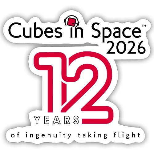 2026 Cubes in Space Products - Sticker