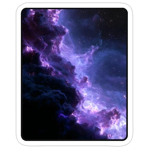 Purple Nebula Space Design - Sticker