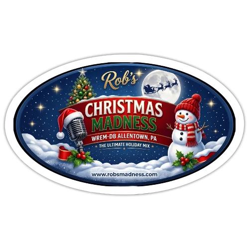 Rob's Christmas Madness WREM-DB - Sticker