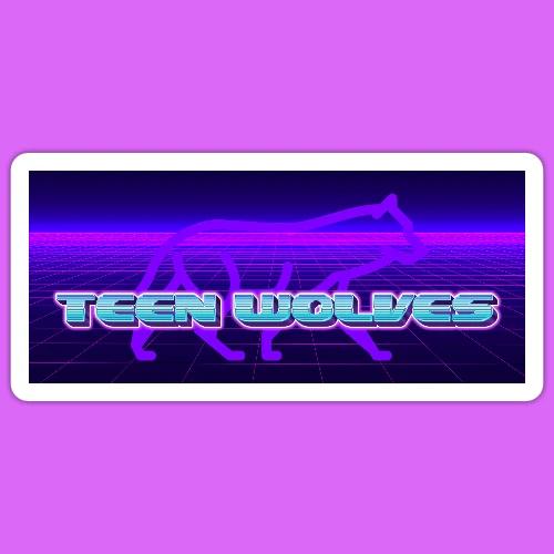 Wolf and Frame - Sticker