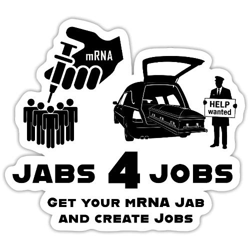 Jabs 4 Jobs - Sticker