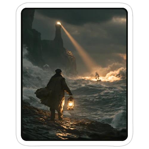 The Lone Lightkeeper's Beacon - Sticker