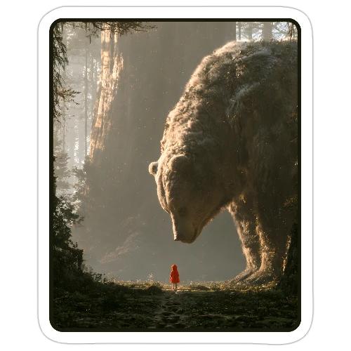 The Bear Who Found the Forest - Sticker