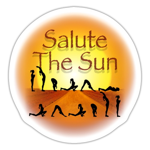 Salute the Sun - Sticker