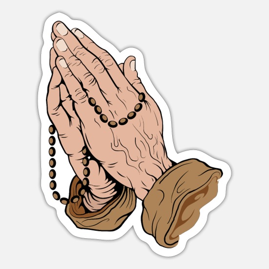 Prayer HD Design' Sticker