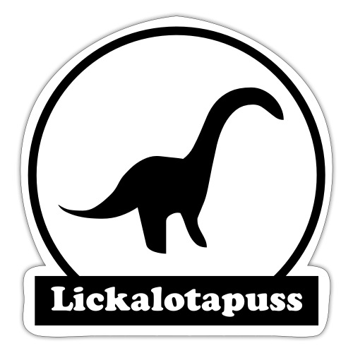 Lickalotapuss - Sticker
