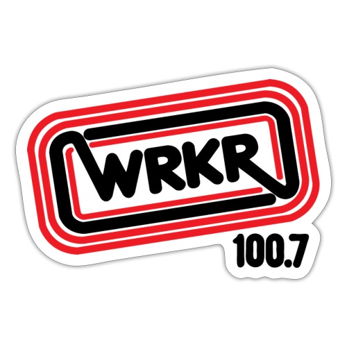 WRKR Radio 100.7 - Sticker