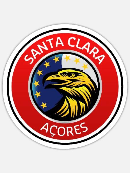 Santa clara logo - Sticker - white matte