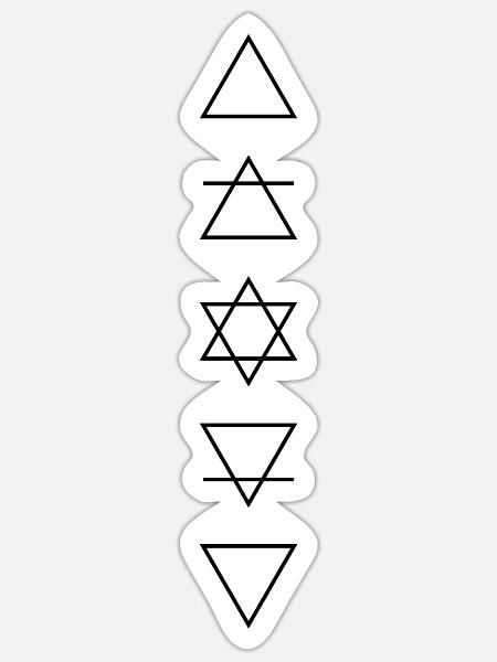 Elements - Sticker - white matte