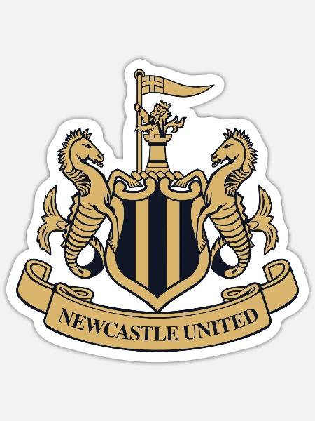 Newcastle - Sticker - white matte