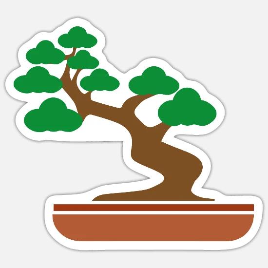 bonsai' Sticker | Spreadshirt