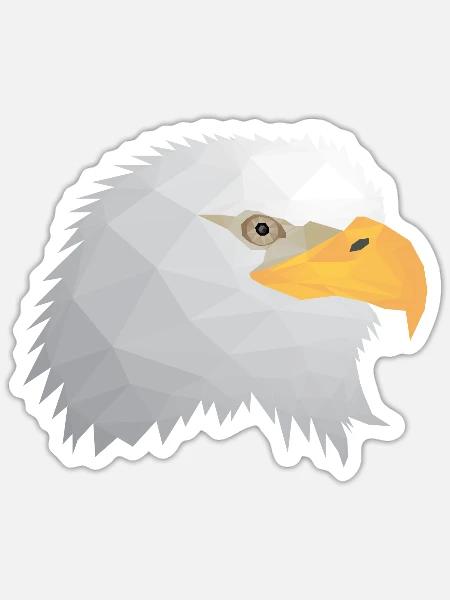 - Sticker - white matte