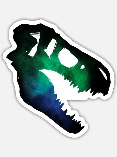 T-rex - Sticker - white matte