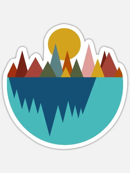 - Sticker - white matte