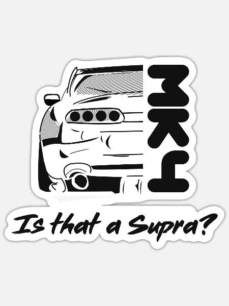 Is that a supra? - Sticker - white matte