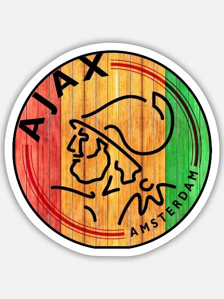ajax - Sticker - white matte