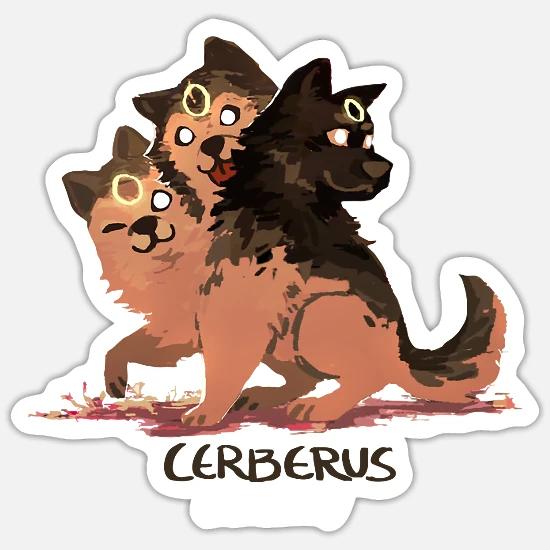 Cute Cerberus Sticker
