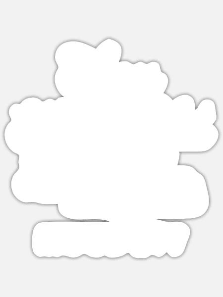 Thou Shalt Not Try Me Mood 247 - Sticker - white matte