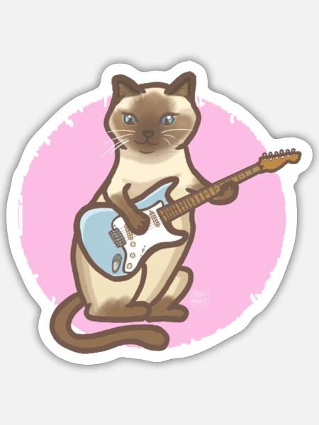 - Sticker - white matte