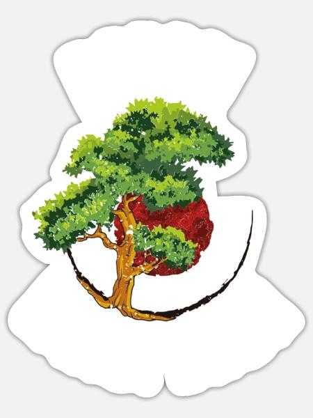 - Sticker - white matte