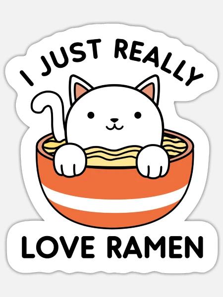 - Sticker - white matte