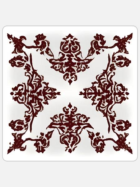 - Sticker - white matte
